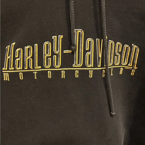 Harley-Davidson black hoodie XL seacoast chapter/north hampton NH - Picture 2 of 5